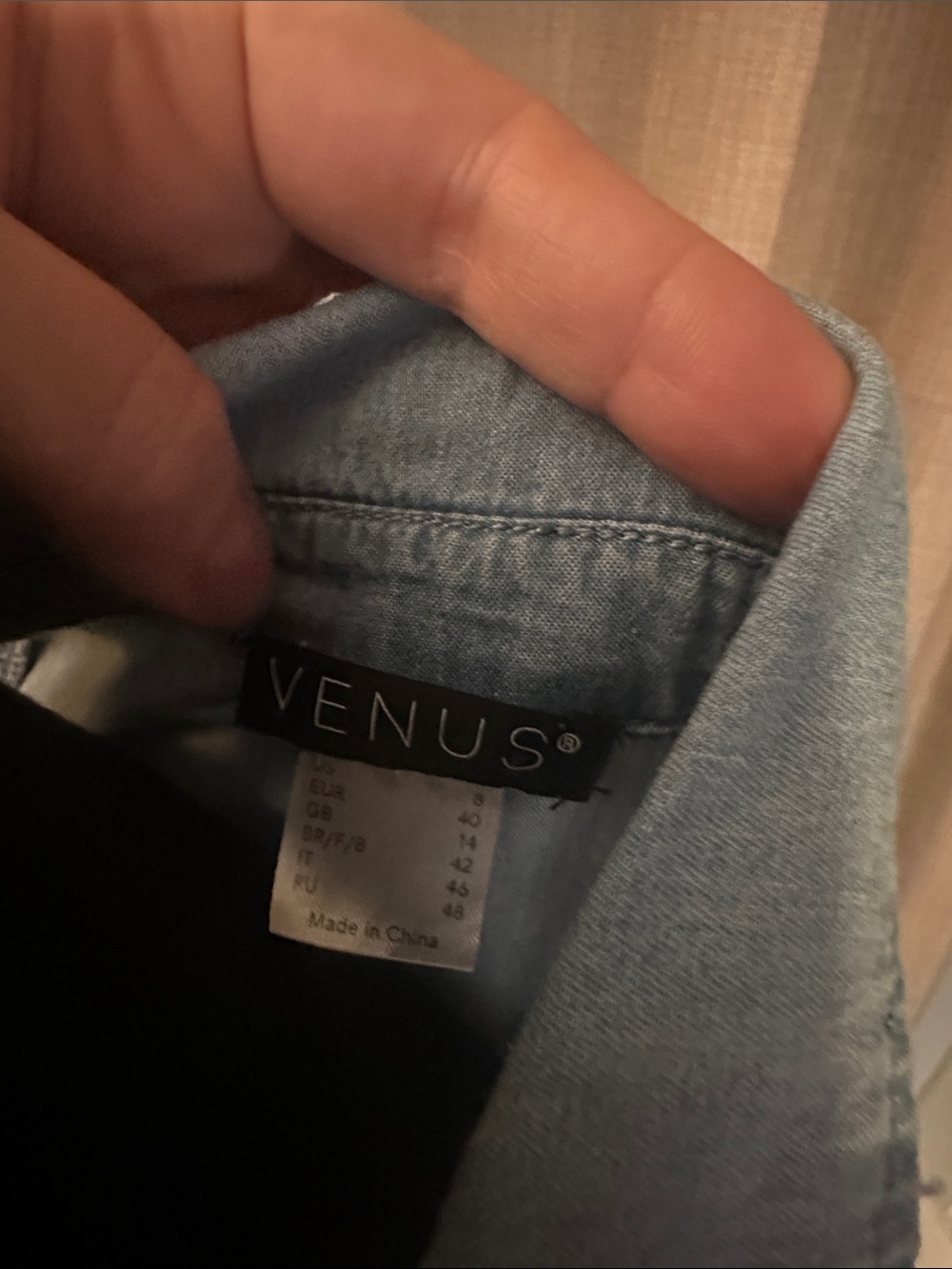 VENUS Light Blue Sleeveless Denim Maxi Dress - Picture 4 of 4